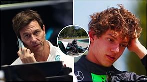 Mercedes boss already planning to put Kimi Antonelli in the car again after the driver's disastrous crash in FP1