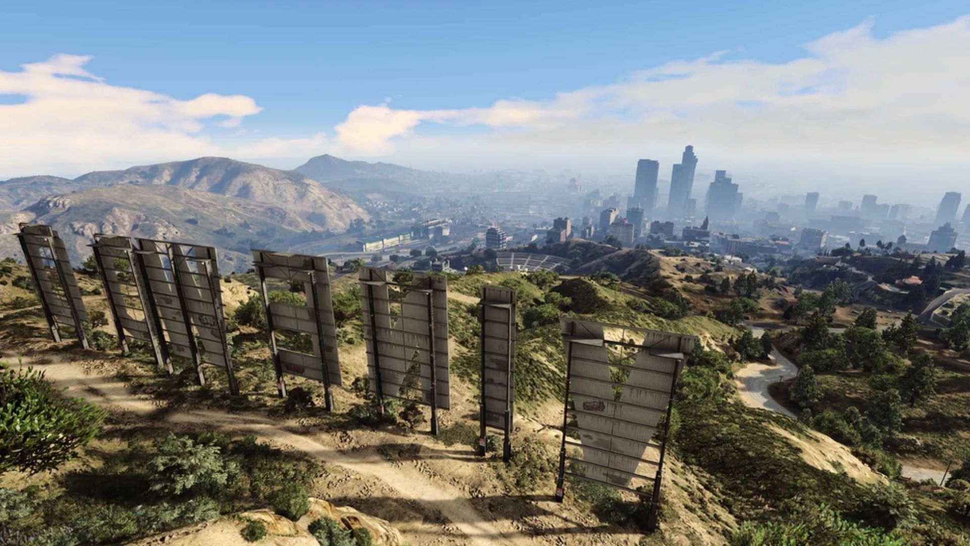 An in-game picture of Grand Theft Auto 5 Expanded and Enhanced version (Image via Rockstar Games)