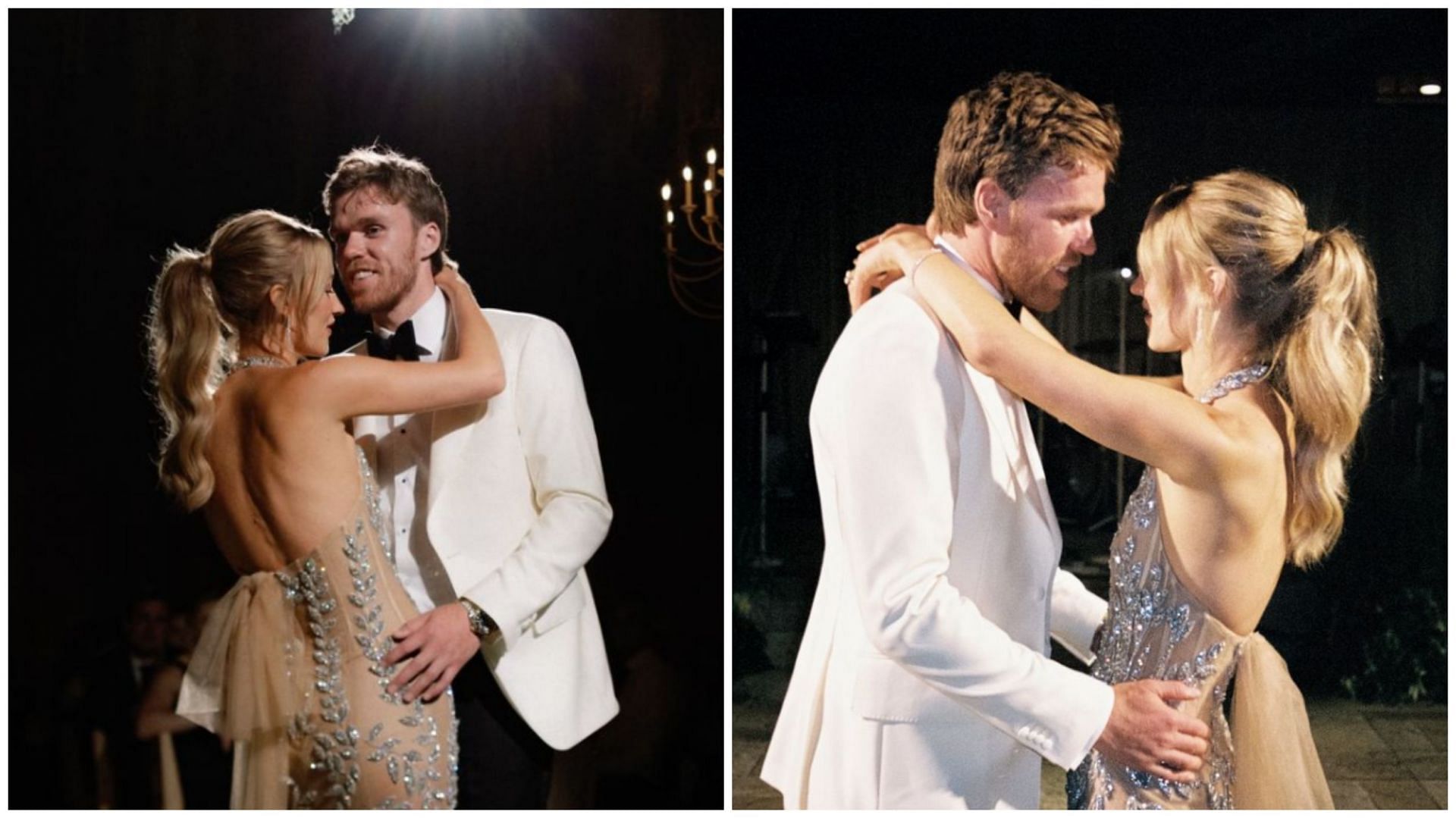 In Photos: Newlyweds Connor McDavid &amp; wife Lauren Kyle