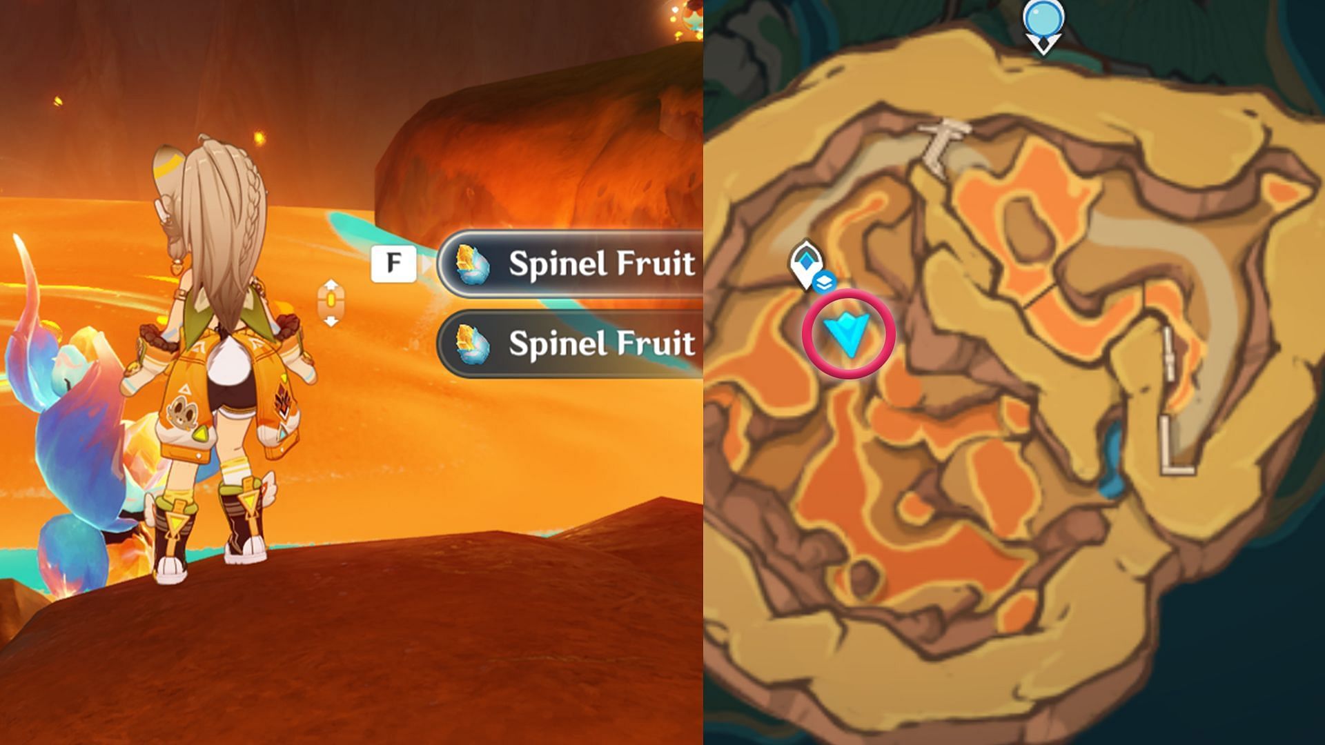 Spinel Fruit Location #6 (Image via HoYoverse)