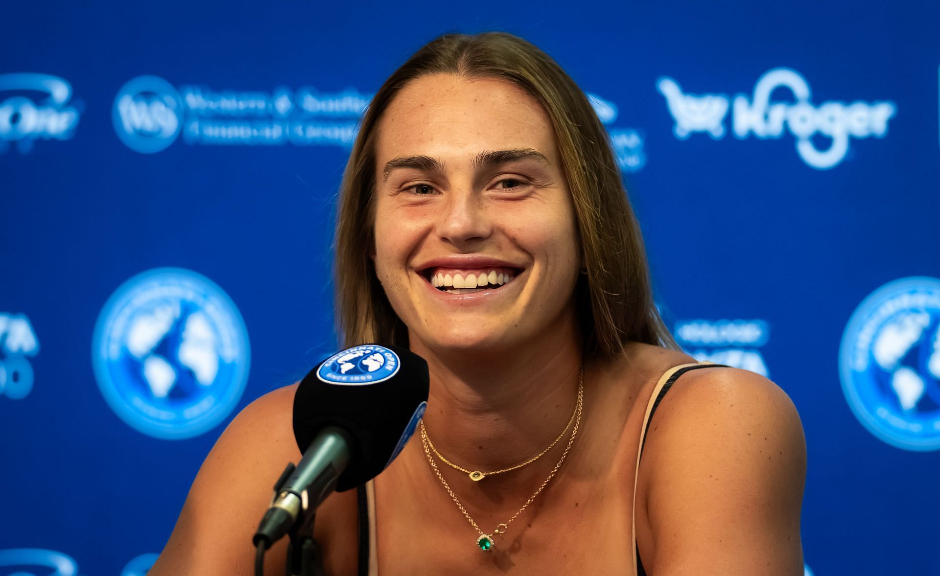 Aryna Sabalenka at the Cincinnati Open (Source: Getty)