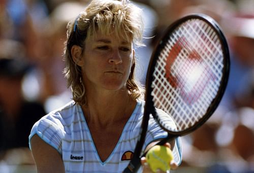 Chris Evert at Virginia Slims of Los Angeles - Source: Getty