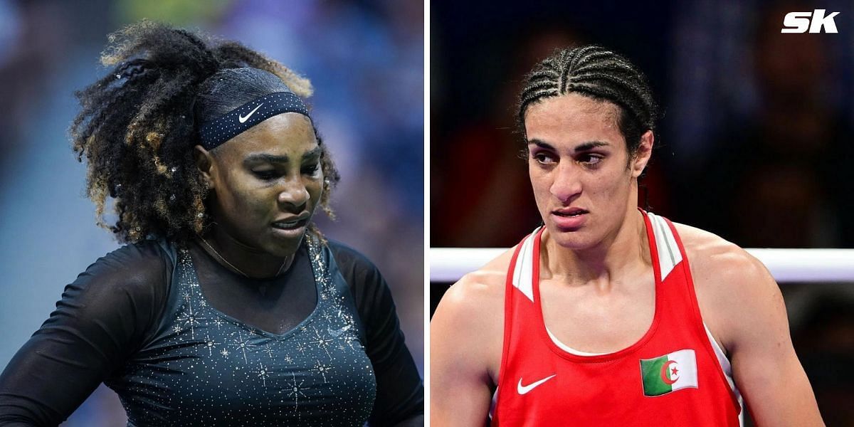 Fans drew parallels between the gender misconception about Serena Williams and the controversy surrounding Algerian boxer Imane Khelif (Source: Getty)