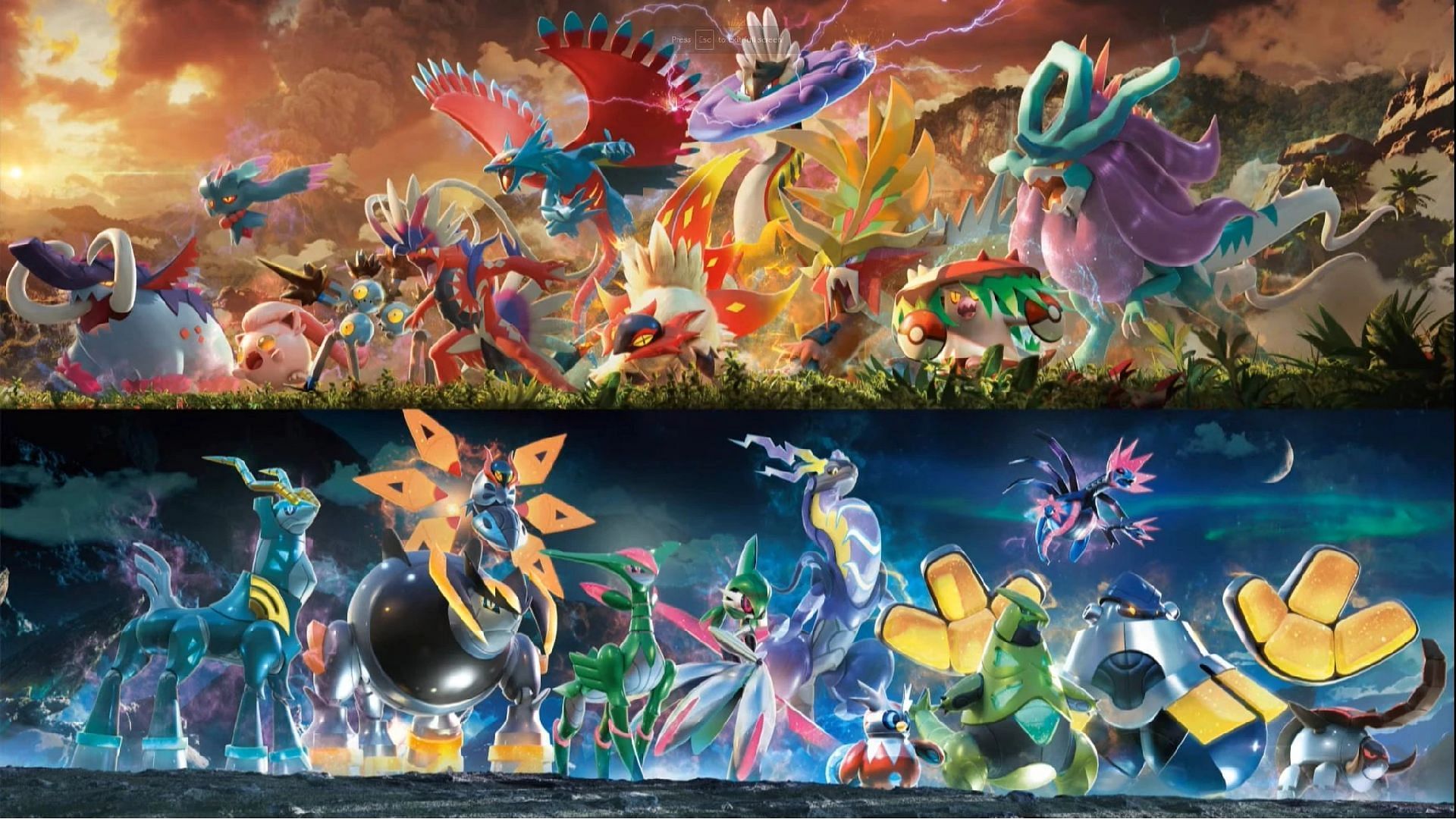 Paradox Pokemon and Legendaries are banned in Pokemon Scarlet and Violet Regulation Set H (Image via TPC)