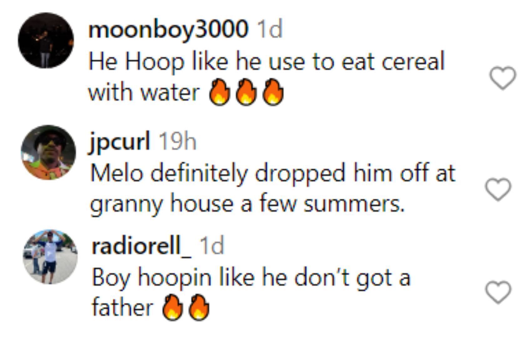 Fans&#039; comments on Anthony&#039;s Bolden Mack highlights