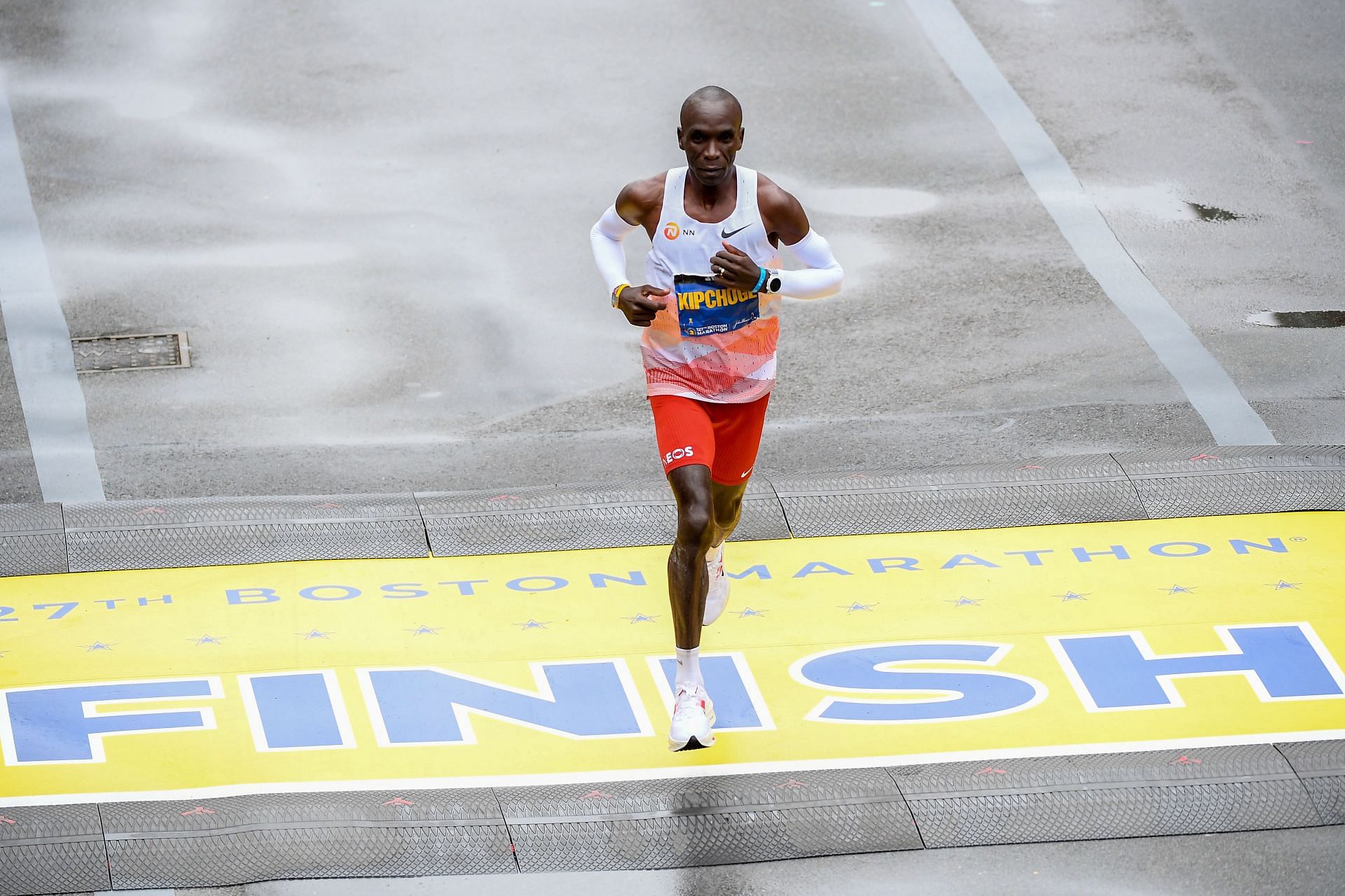 Eliud Kipchoge -MARATHON: APR 17 127th Boston Marathon - Source: Getty