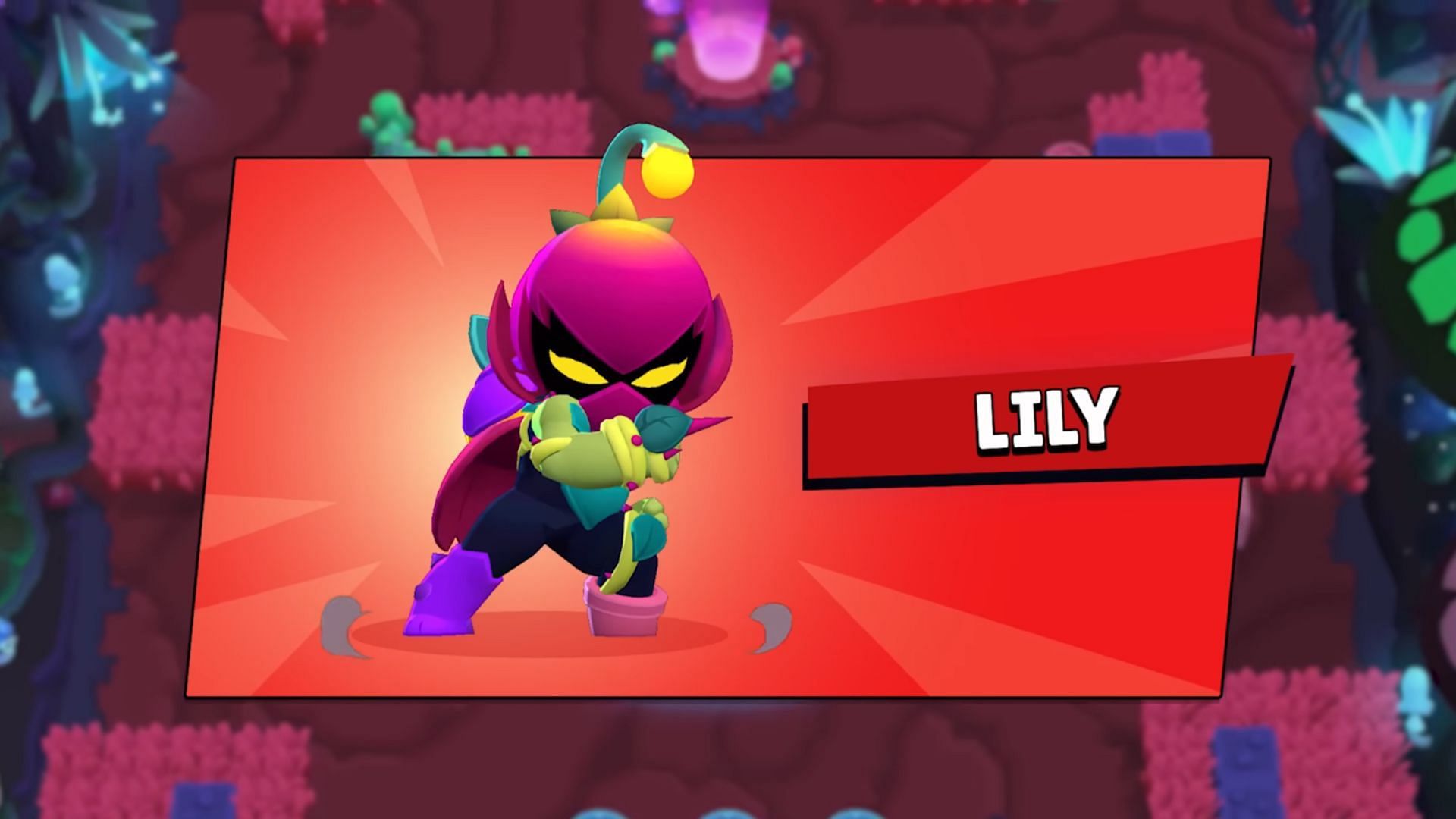 Lily attacks with short-ranged thorns (Image via Supercell)