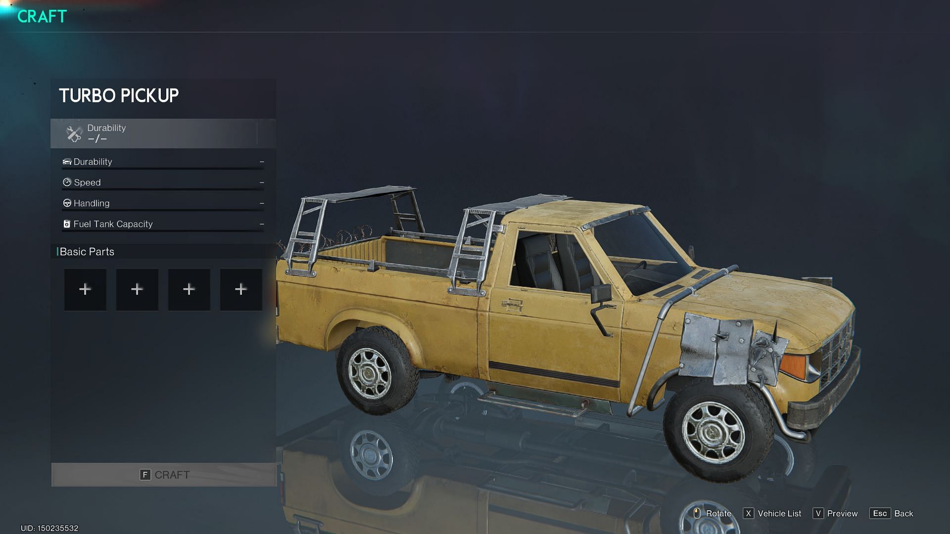 The Turbo Pickup requires a Medium Garage (Image via Starry Studio)