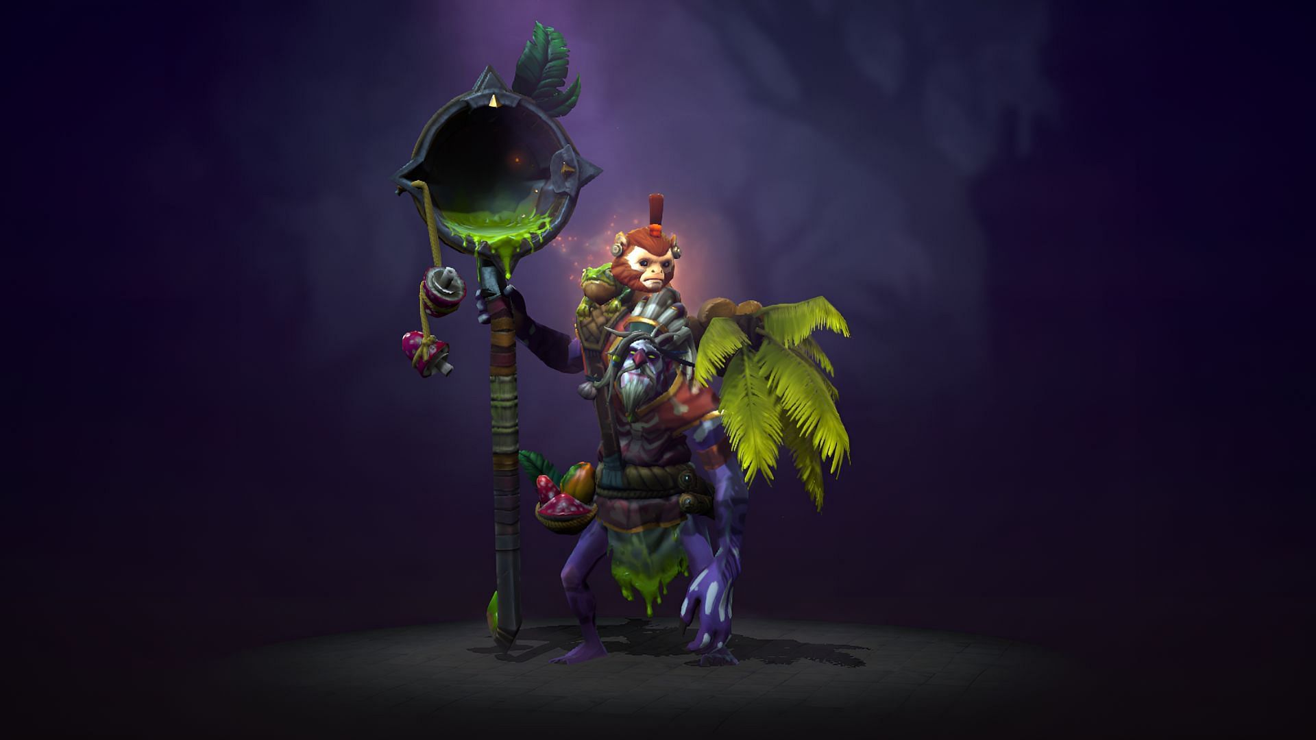 Witch Doctor as seen in the game (Image via Valve)