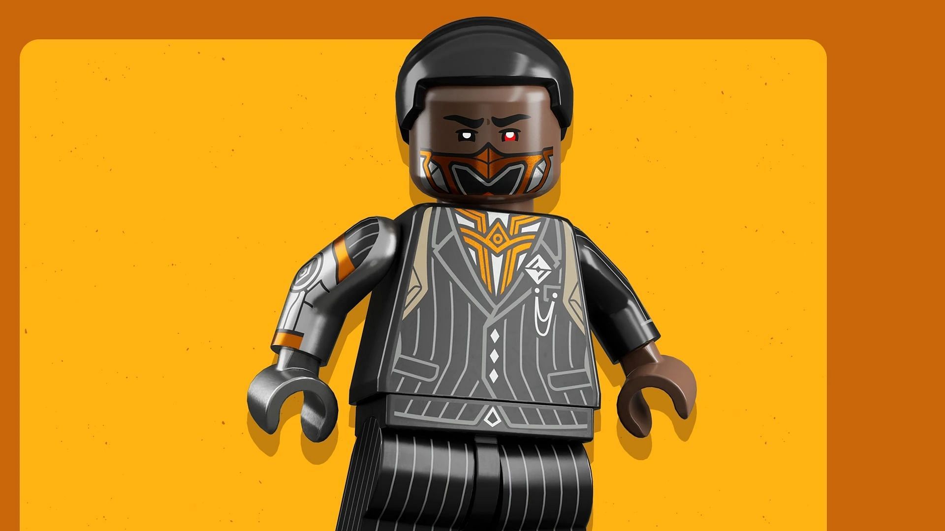 The Killian skin comes with a LEGO minifigure version. (Image via Epic Games)