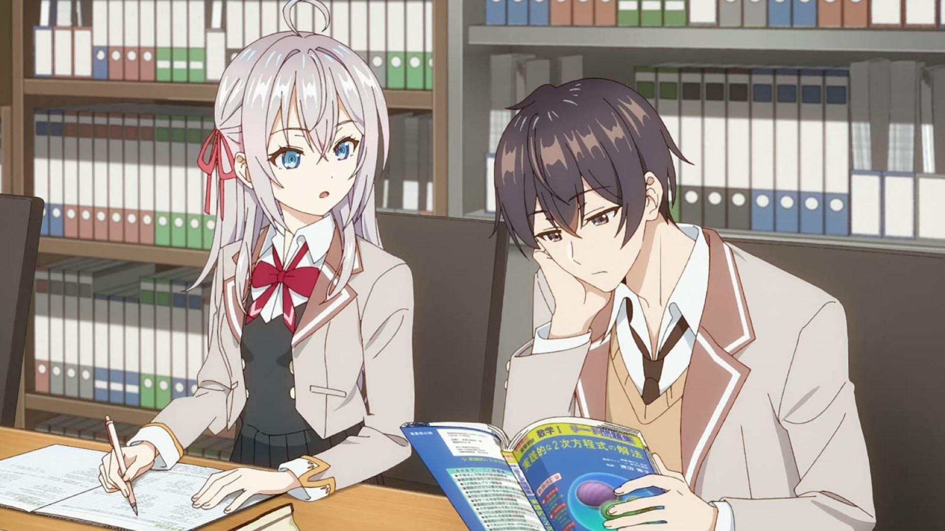 Alya and Masachika in Alya Sometimes Hides Her Feelings in Russian episode 9 (Image via Doga Kobo)