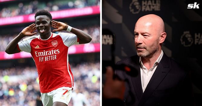 Alan Shearer makes bold prediction on how many goals Bukayo Saka can score for Arsenal in Premier League this season
