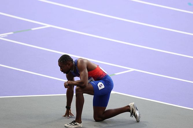 "I felt so dumb and unintelligent" - Noah Lyles claims he felt 'stupid' at school before finding interest in track and field