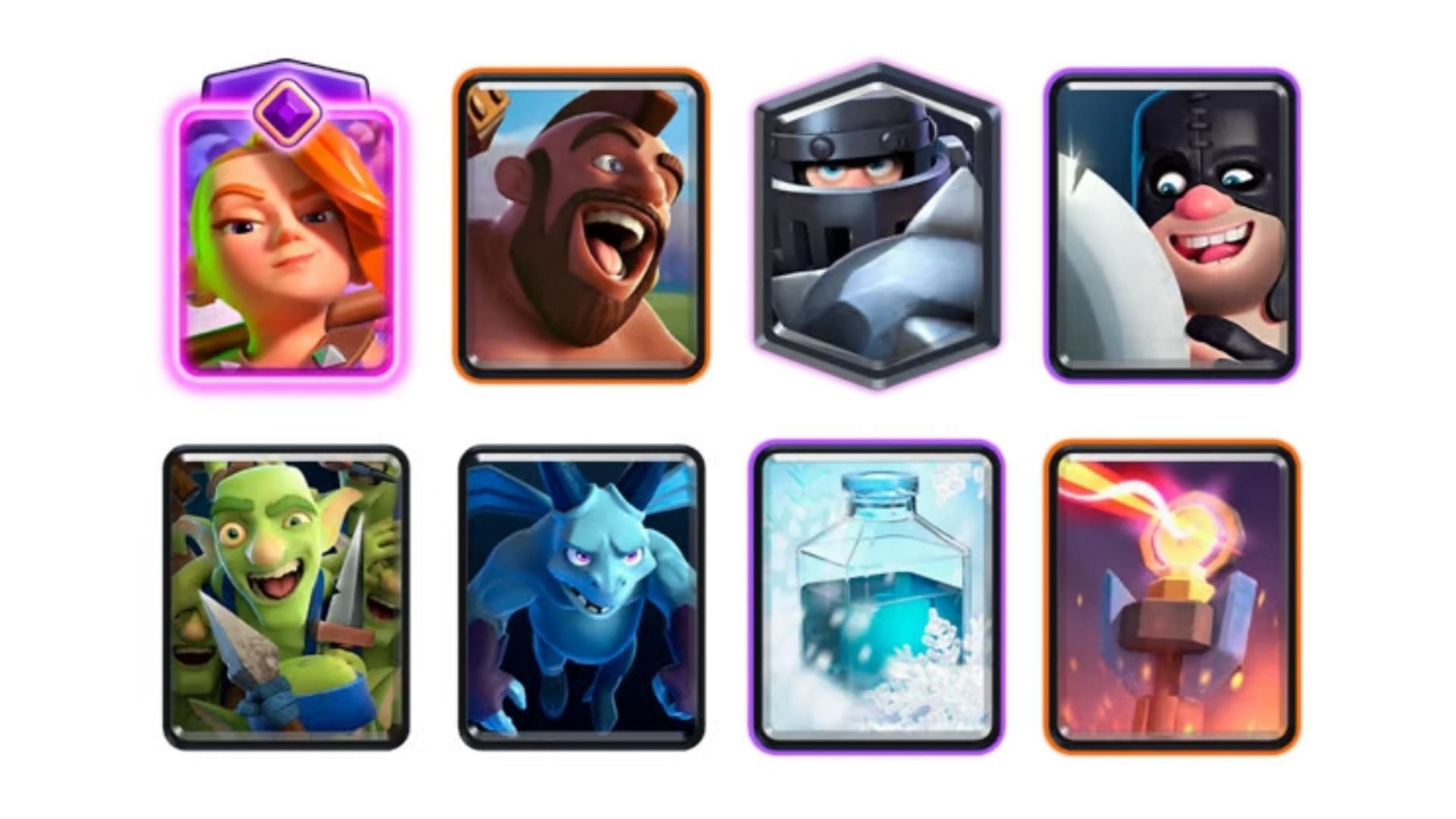 Hog MK Exec Freeze deck in Clash Royale (Image via SuperCell)