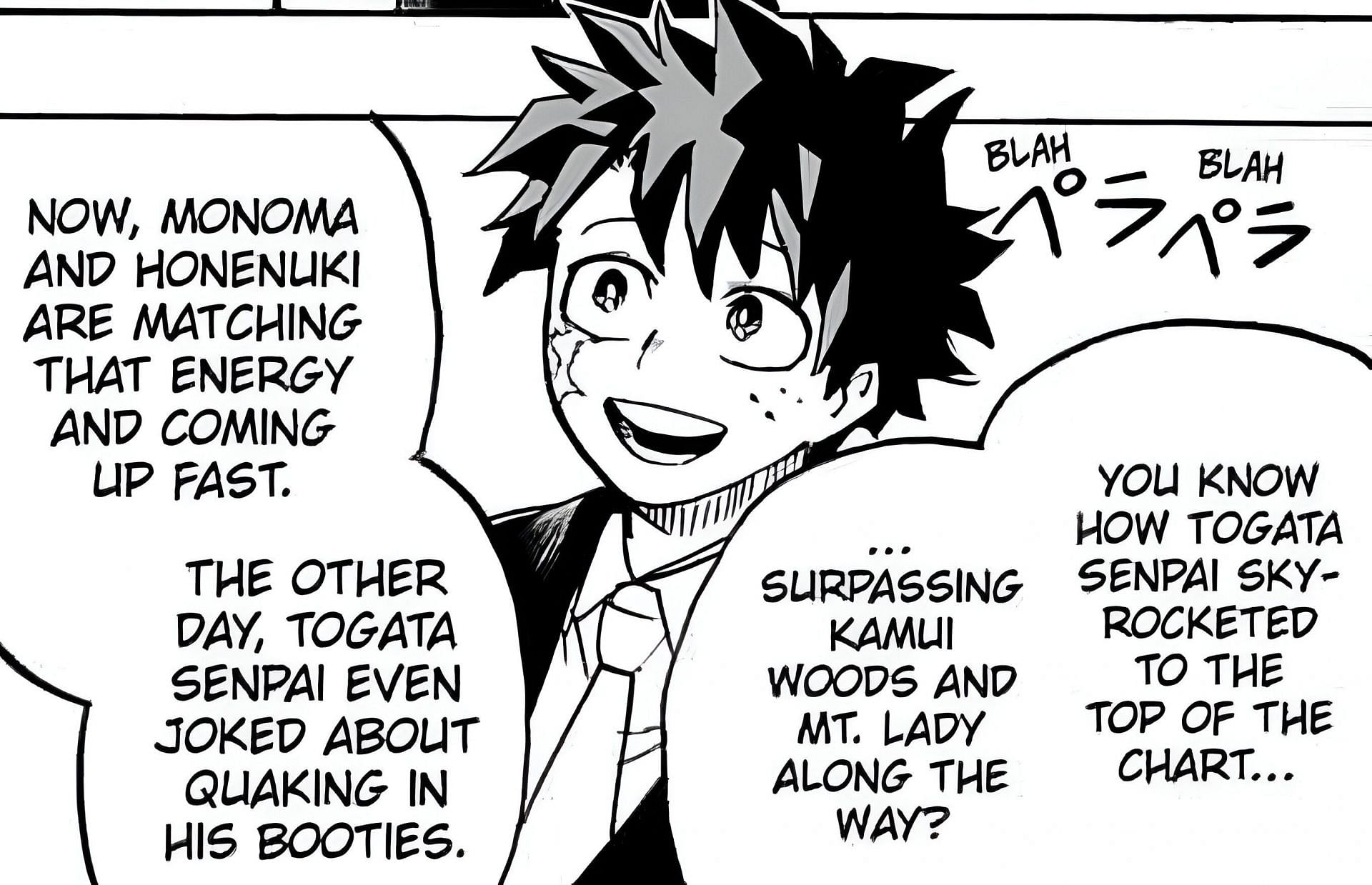 Izuku Midoriya as seen in My Hero Academia manga finale (Image via Shueisha)