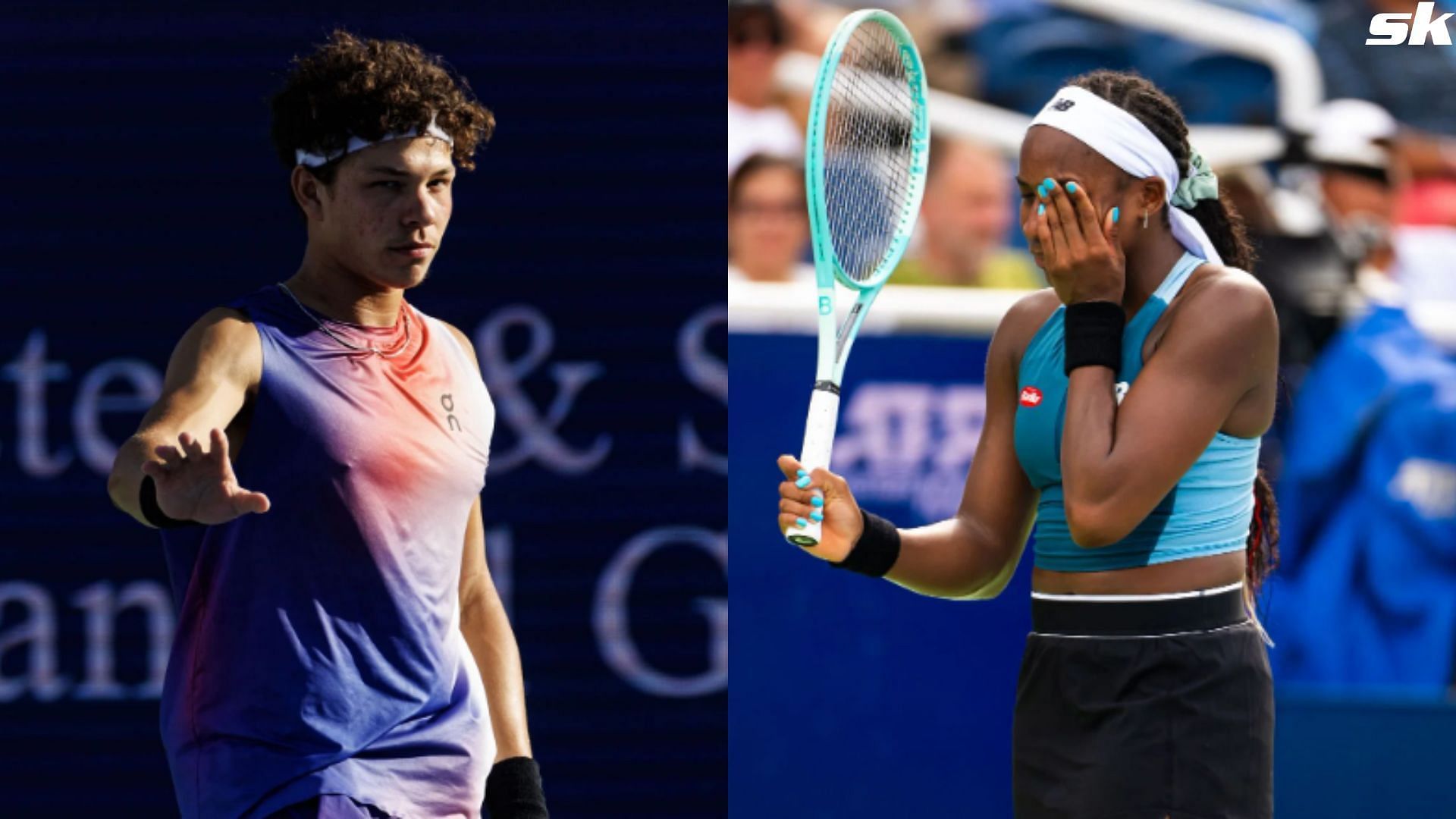 Ben Shelton and Coco Gauff (Pictures: Getty) 