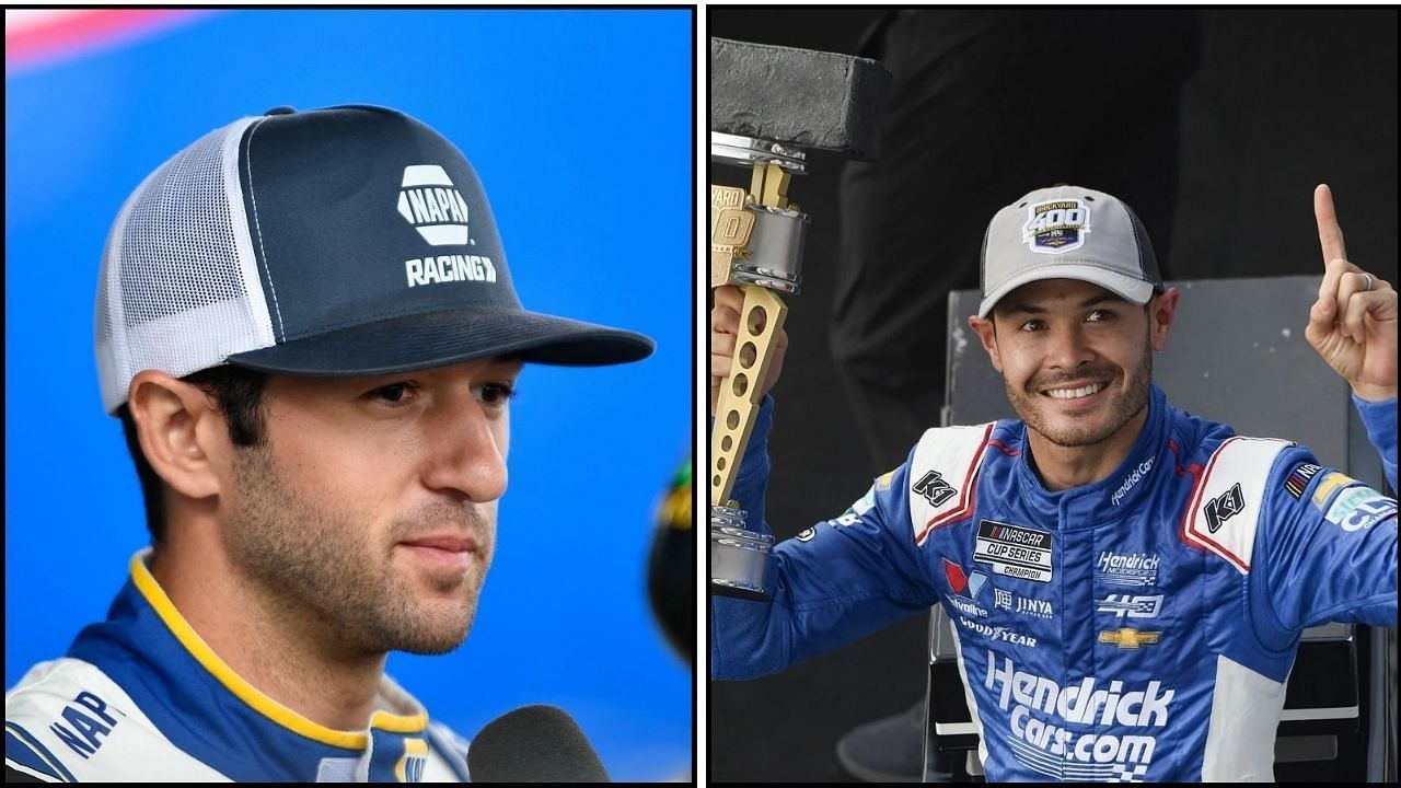 Chase Elliott feels Kyle Larson is likely to break a world record (Images from Getty Images)