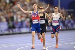 "Stupidest race Jakob has ever run" "The favorites fall and America prevails": Fans react to Cole Hocker's shock gold medal win in 1500m Olympic final