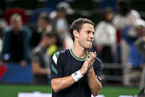 Diego Schwartzman at the Shanghai Masters 2023. (Photo: Getty)