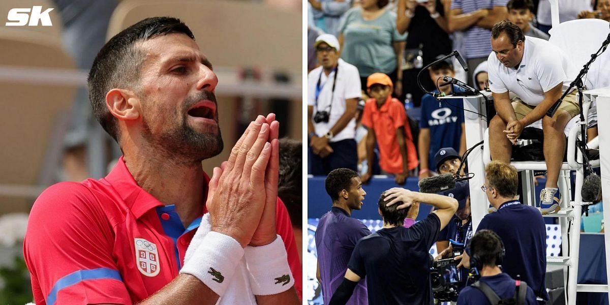 Fans reacted to Novak Djokovic voicing his opinion on the controversial ending to Jack Draper and Felix Auger-Aliassime