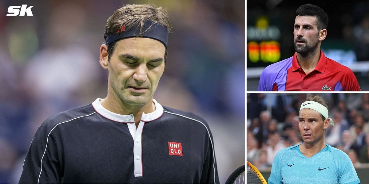 Roger Federer, Novak Djokovic and Rafael Nadal (Source: Getty)