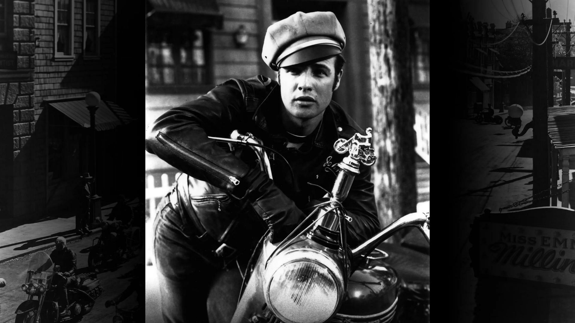 Marlon Brando in The Wild One (Image via Apple TV+)