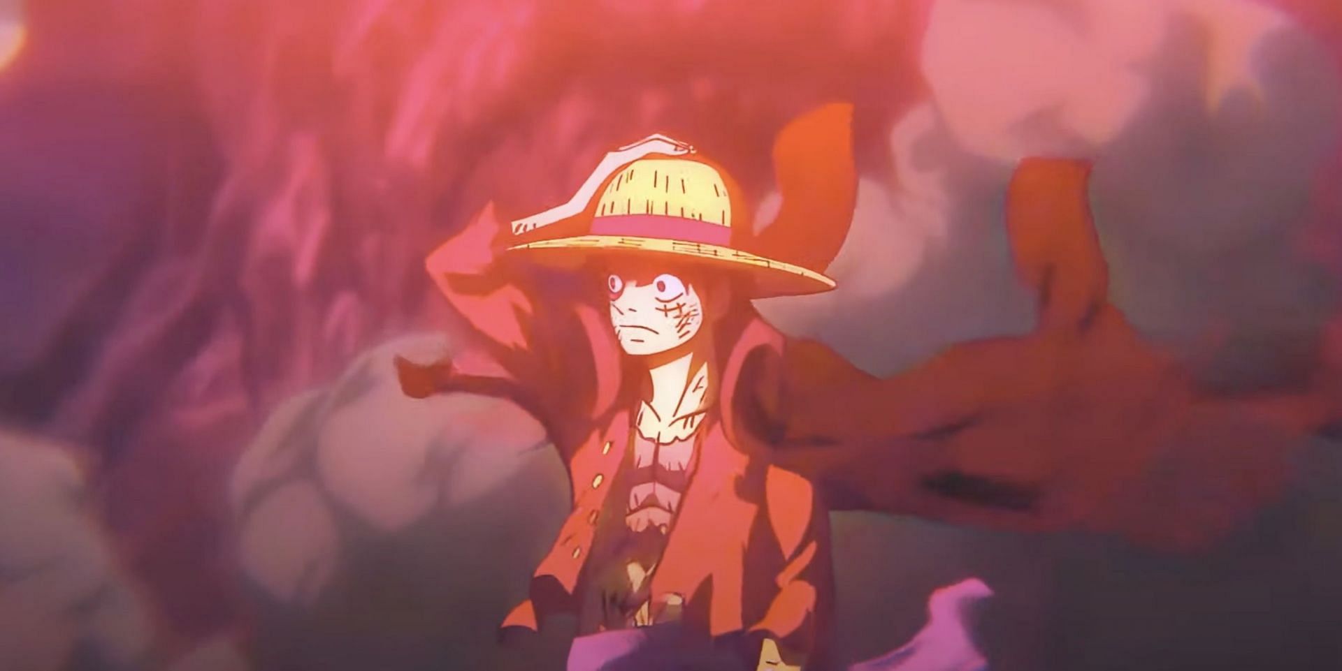 Monkey D. Luffy as seen in anime (Image via Toei Animation)