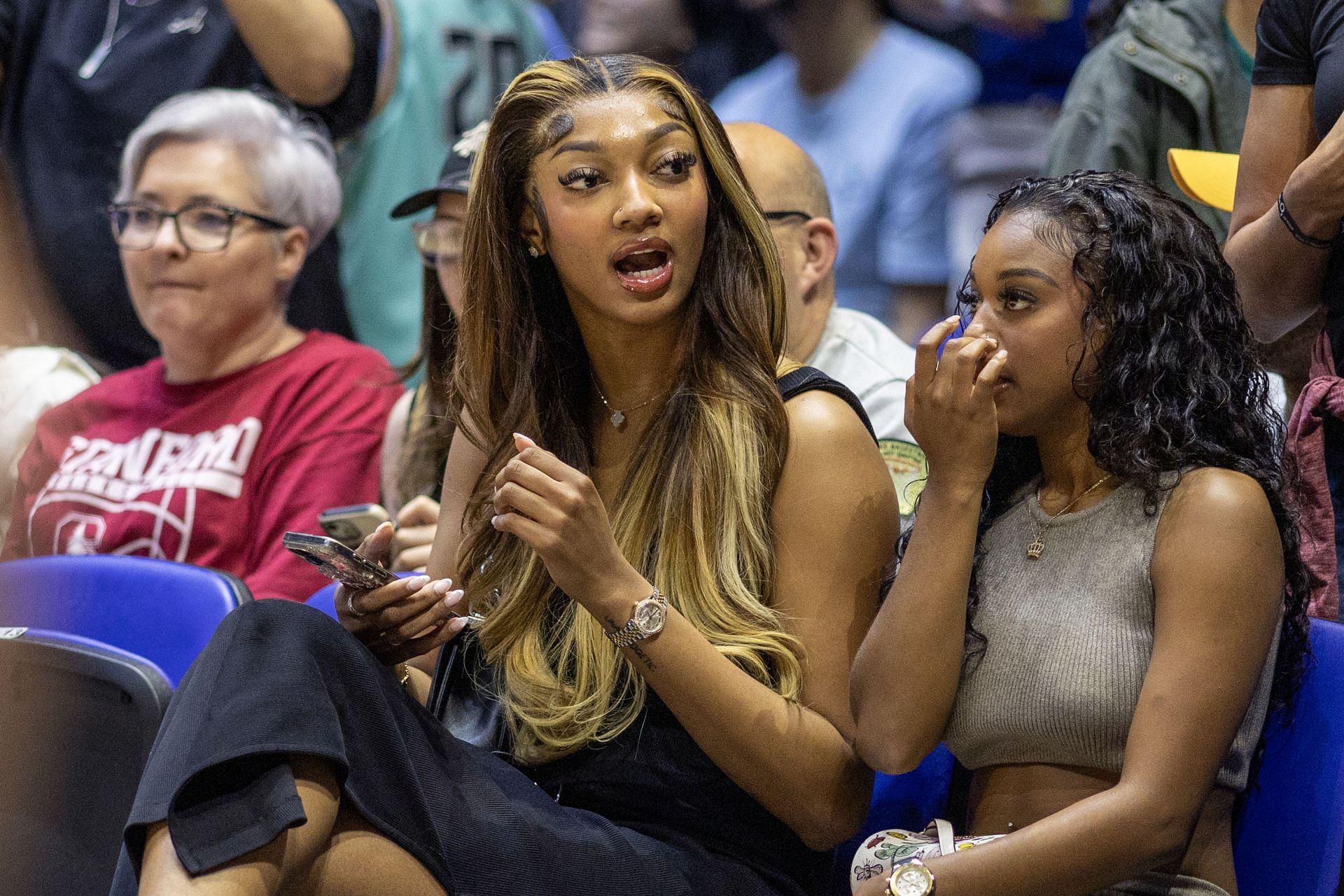 USA V Germany, Women. USA basketball showcase. - Source: Getty