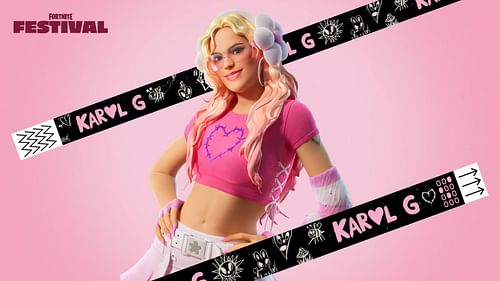 Fortnite Festival Season 5 brings Karol G to the stage (Image via Epic Games)