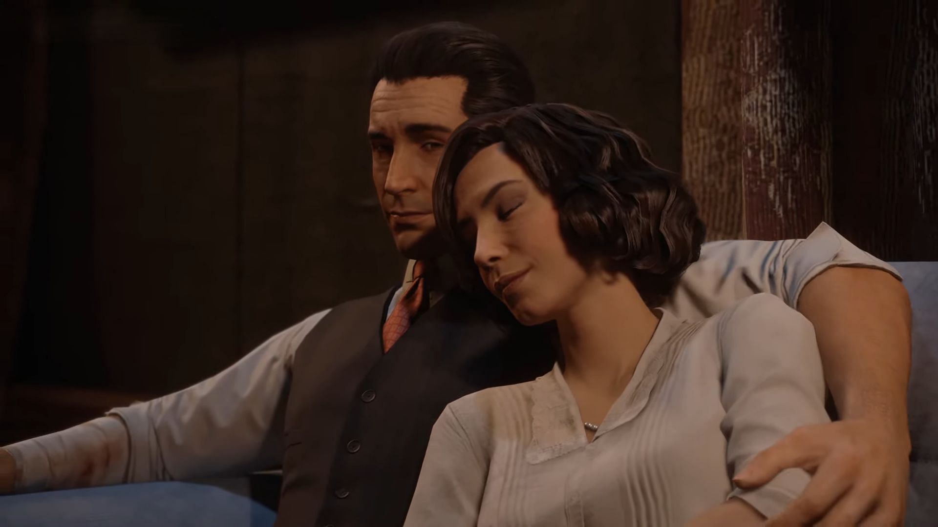 Mafia The Old Country should feature a romance story (Image via 2K)