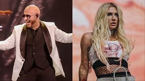 "She's the reason why it was successful"- Internet calls out Pitbull as rapper addresses removal of Kesha's name from 'Timber'