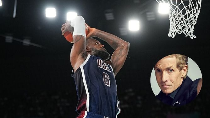 "Sorry LeBron, you're still chasing": Skip Bayless picks Michael Jordan in GOAT take after spotting Bulls icon's jerseys sold in Palm Desert