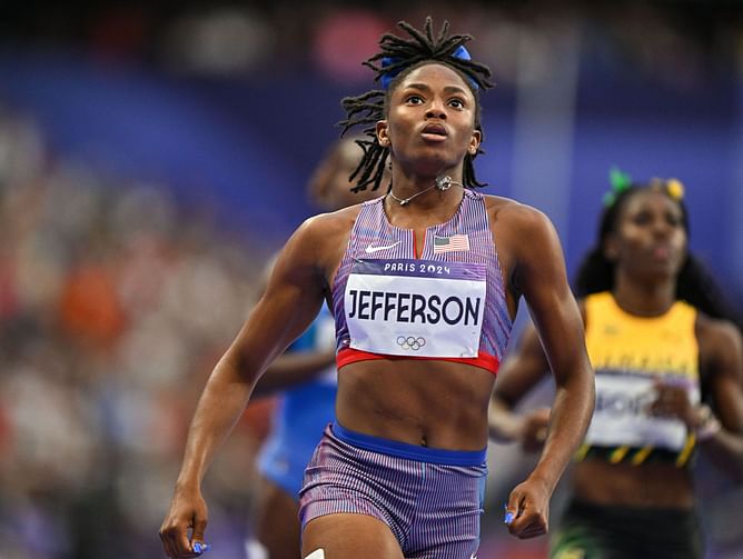 Who is Melissa Jefferson? All about the South Carolina sprinter who topped the semifinals of the Women's 100m event in Paris Olympics