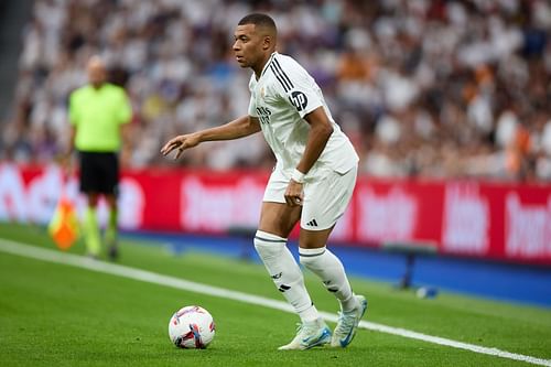 Kylian Mbappe in action for Real Madrid (Source: Getty)