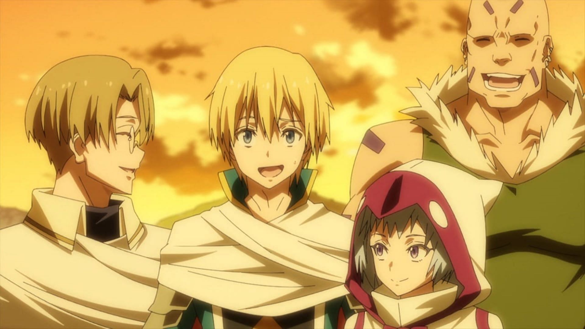 Masayuki and his party in the episode (Image via 8Bit)