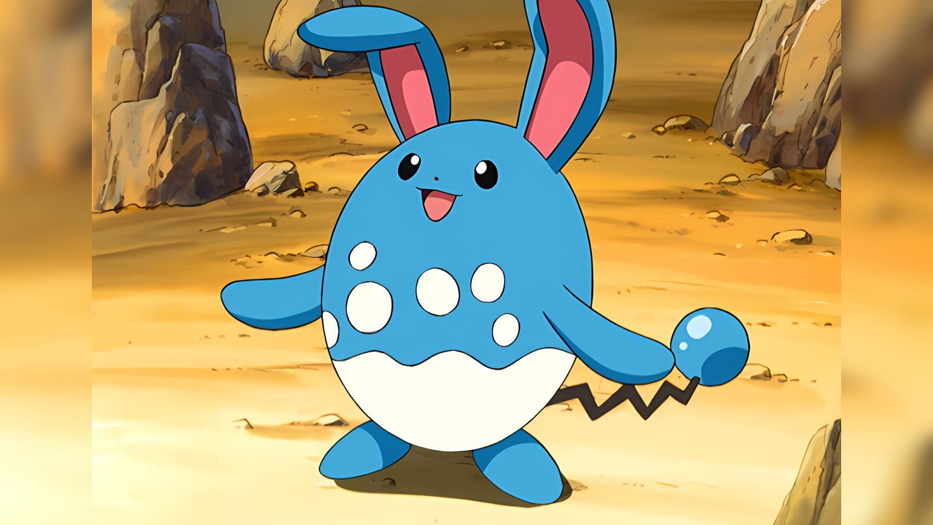 Azumarill as seen in the anime (Image via The Pokemon Company)