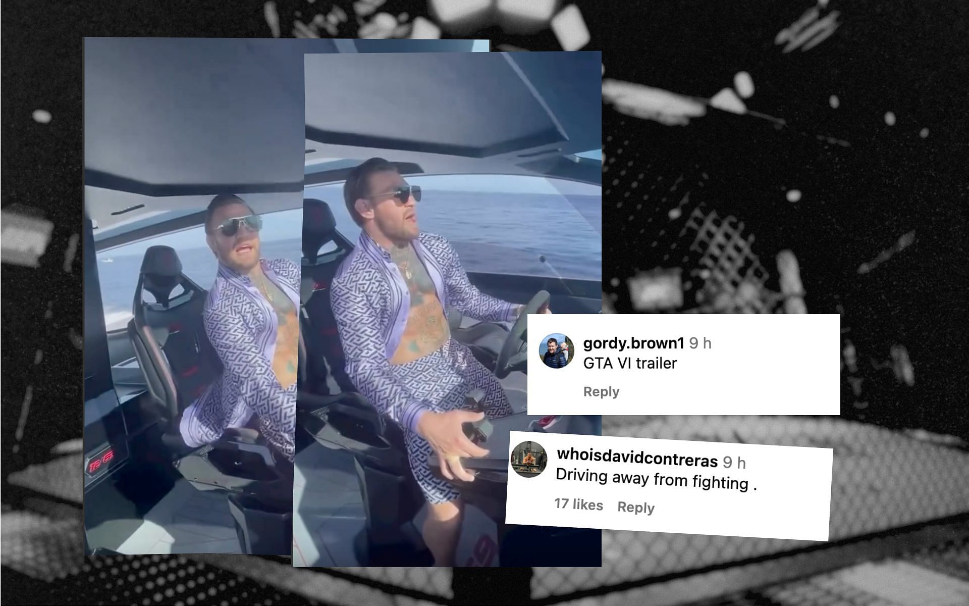 Fans react to Conor McGregor sailing his $3.6 million yacht amidst his potential UFC return. [Image courtesy: @thenotoriousmma via Instagram]