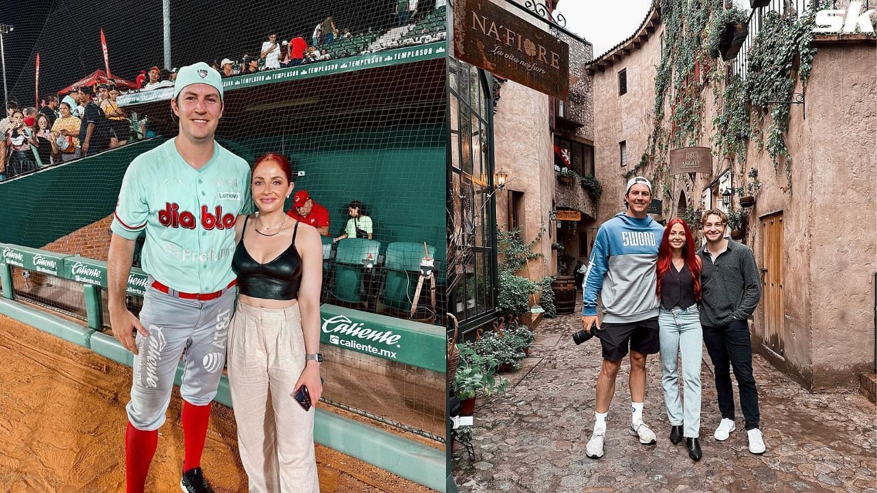 Trevor Bauer &amp; agent Rachel Luba embrace their inner tourists while exploring the quaint streets of M&eacute;rida. Credit: Rachel Luba/Instagram