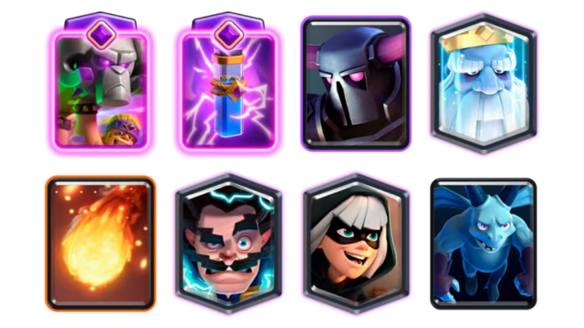 Pekka Bandit EWiz Ghost battle deck (Image via Supercell)