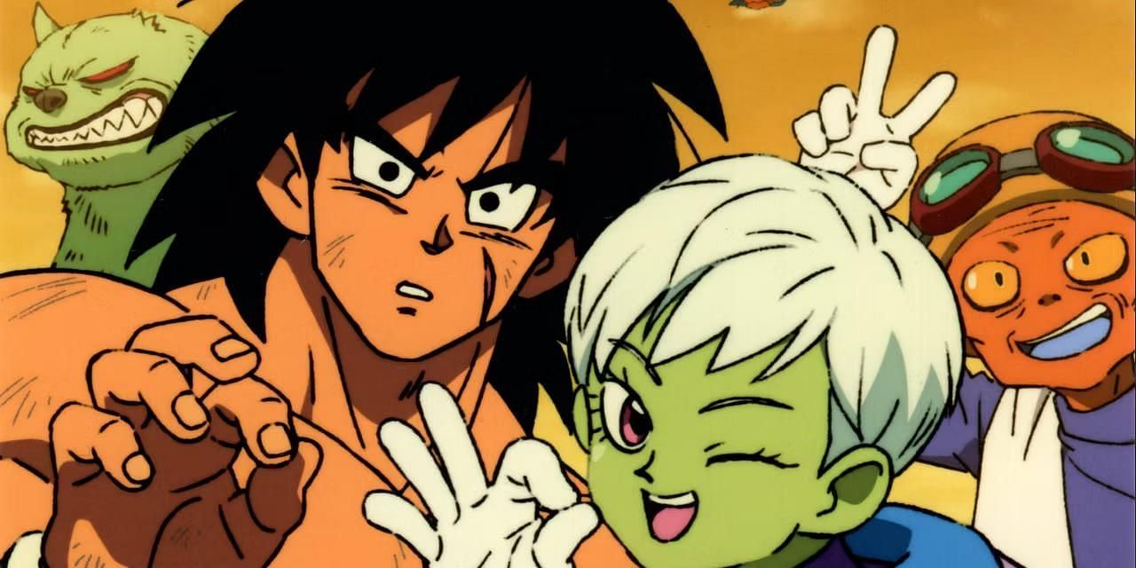 Dragon Ball Super and the answer to the question &quot;Does Cheelai like Broly?&quot; (Image via Toei Animation).