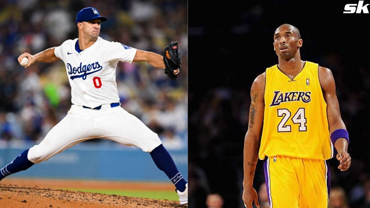 Jack Flaherty turns heads in Kobe Bryant jersey at Dodgers game honoring NBA legend s 46th birthday