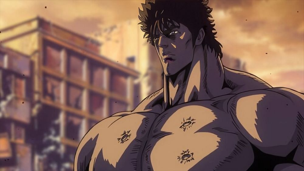 Kenshiro would easily overpower the My Hero Academia protagonist (Image via TMS Entertainment)