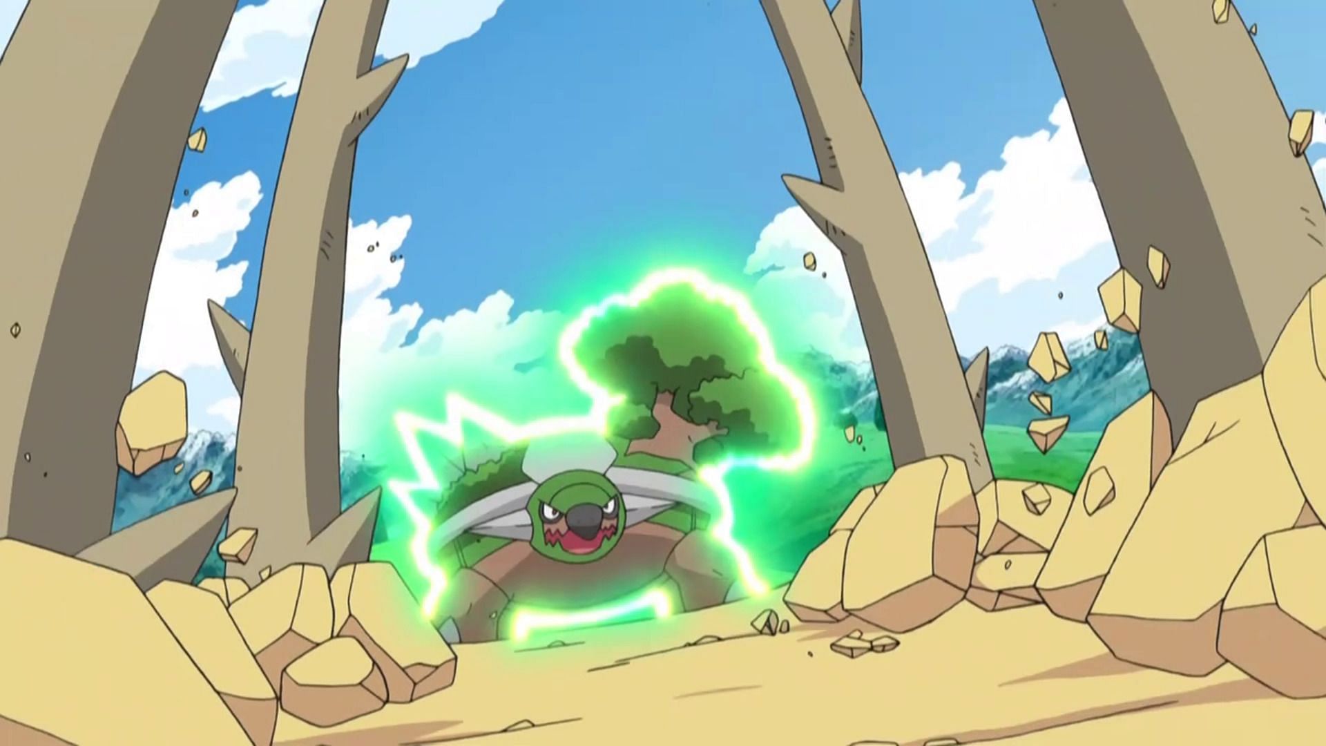 Frenzy Plant is learnable by every Grass-type Starter across the franchise (Image via The Pokemon Company)