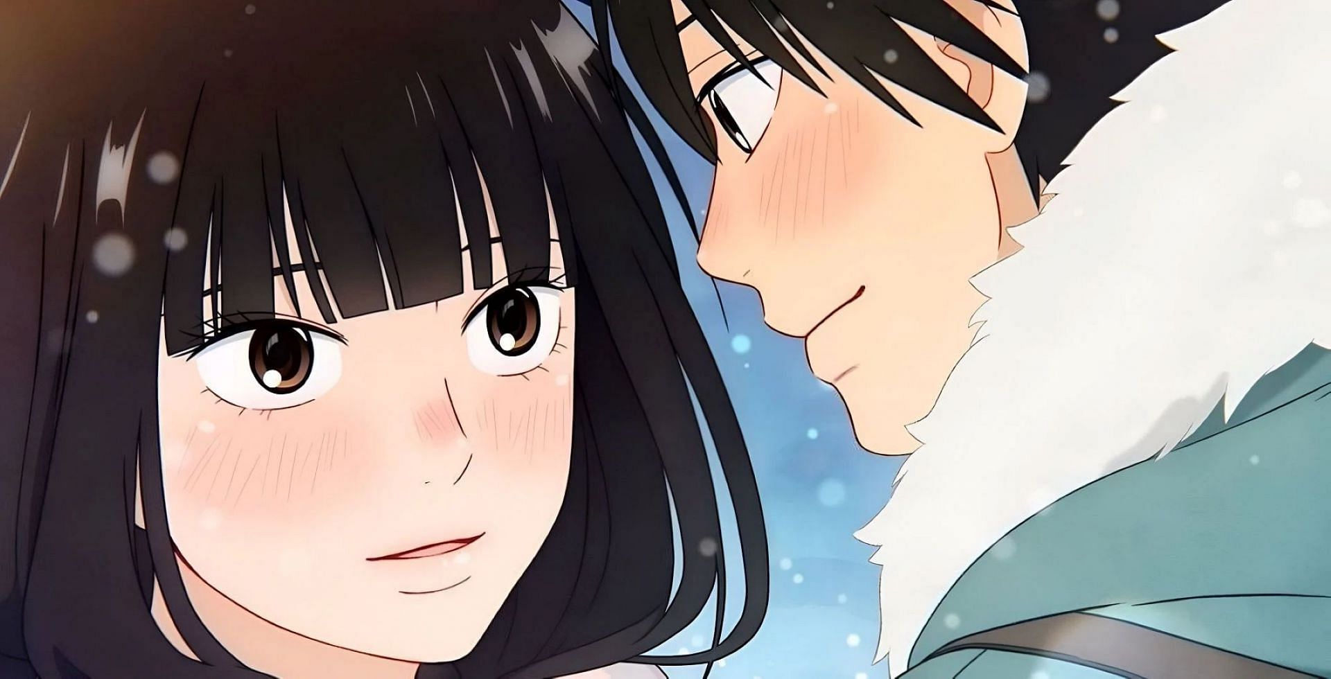 Sawako and Shota, as seen in the anime&#039;s visual (Image via Production I.G)