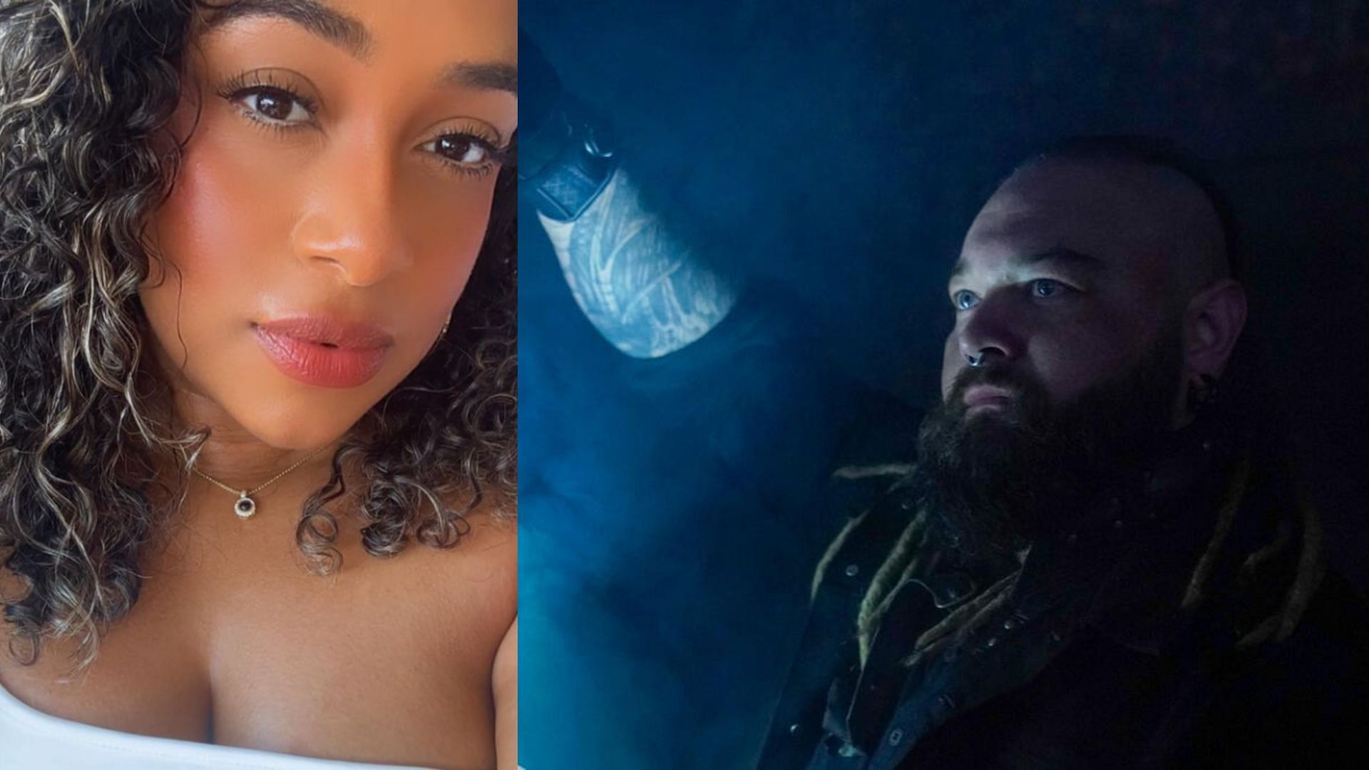 JoJo Offerman on the left and Bray Wyatt on the right (Image Source: JoJo Offerman