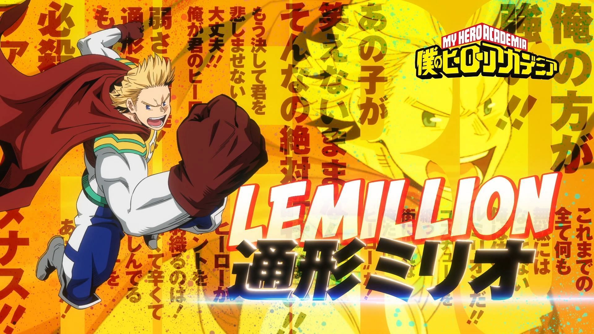 Mirio&#039;s entry after restoring his power in season 6 (Image via Studio Bones)