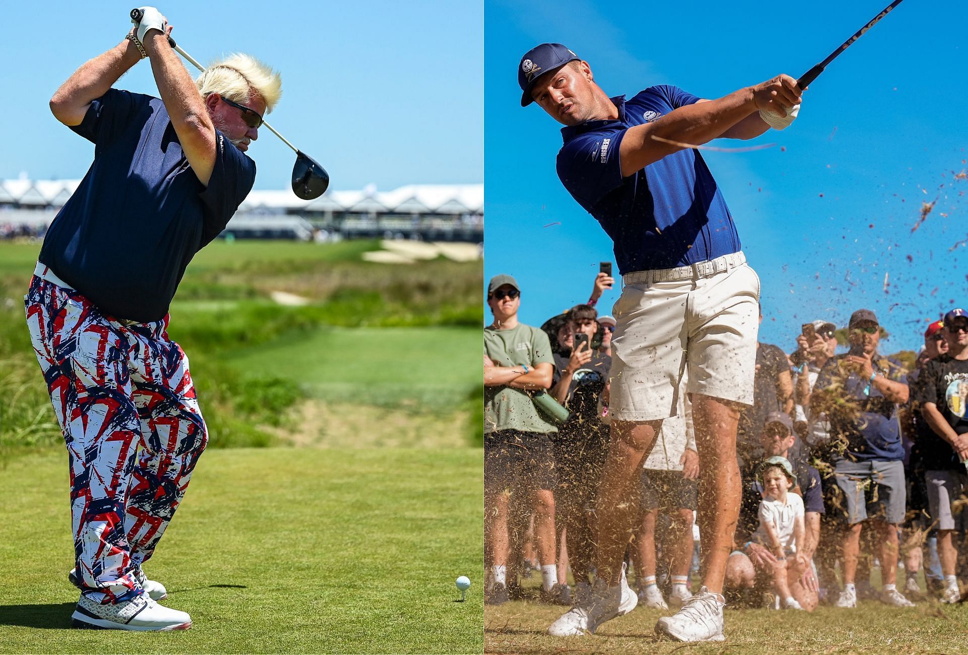 John Daly and Bryson DeChambeau ( via Getty)