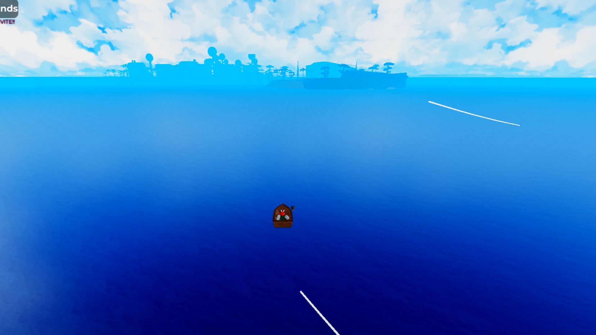 Scouring the seas for Wano Island (Image via Roblox)