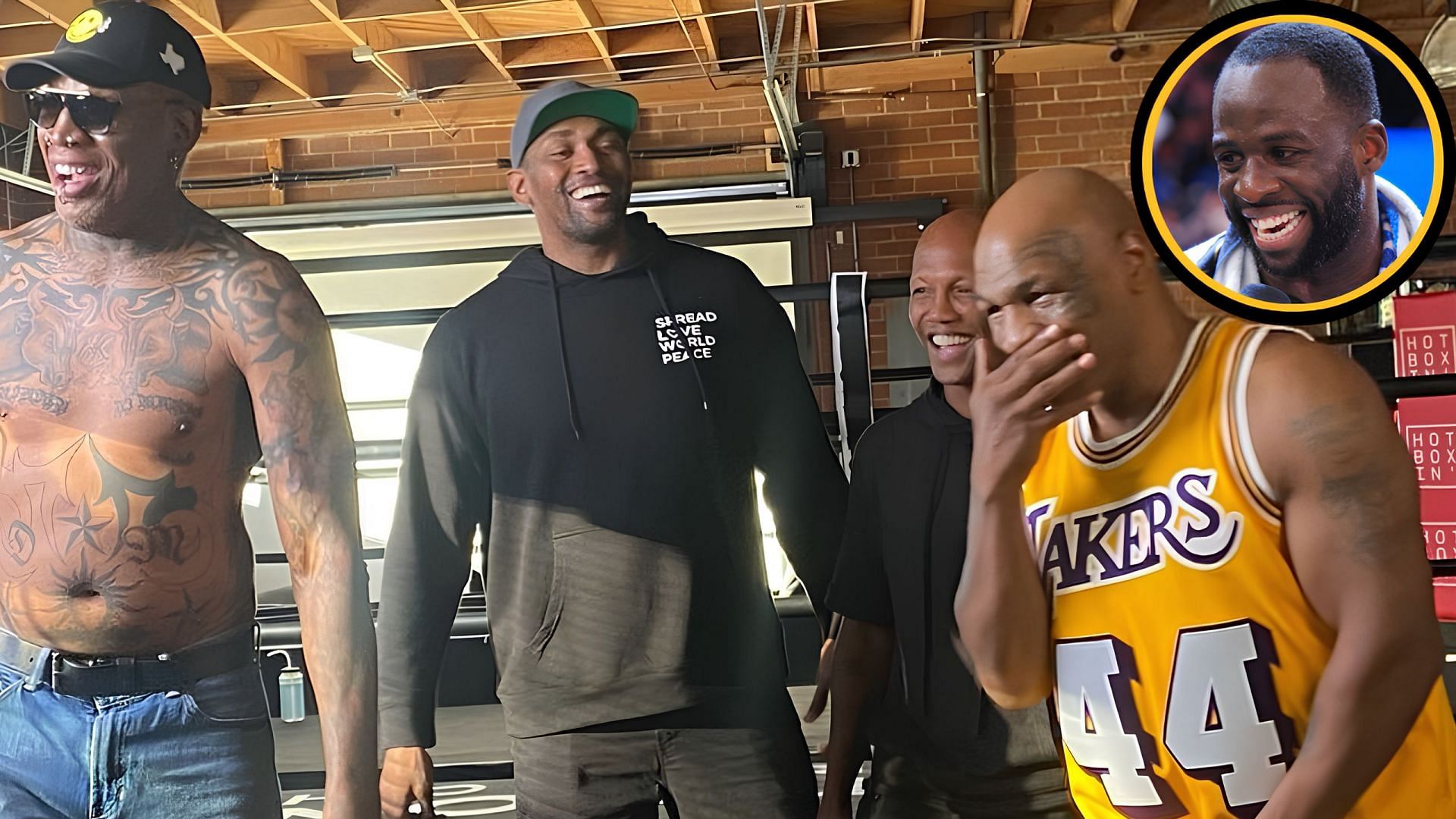 Fans buzz after iconic pictures of Mike Tyson, Dennis Rodman, Metta World Peace and Zab Judah resurface (Image Credit: IMAGN)