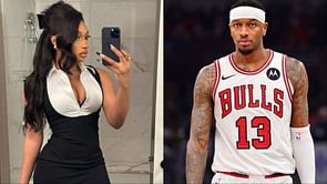 "She don’t lie in her songs" — Fans react to viral clip of Megan Thee Stallion doing TikTok couple challenge with NBA star Torrey Craig